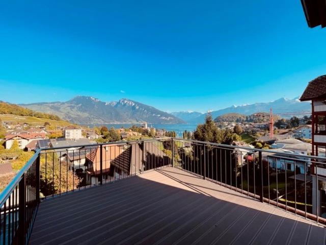 Berg & Berg Apartments - Spiez Self-Check-In Zewnętrze zdjęcie