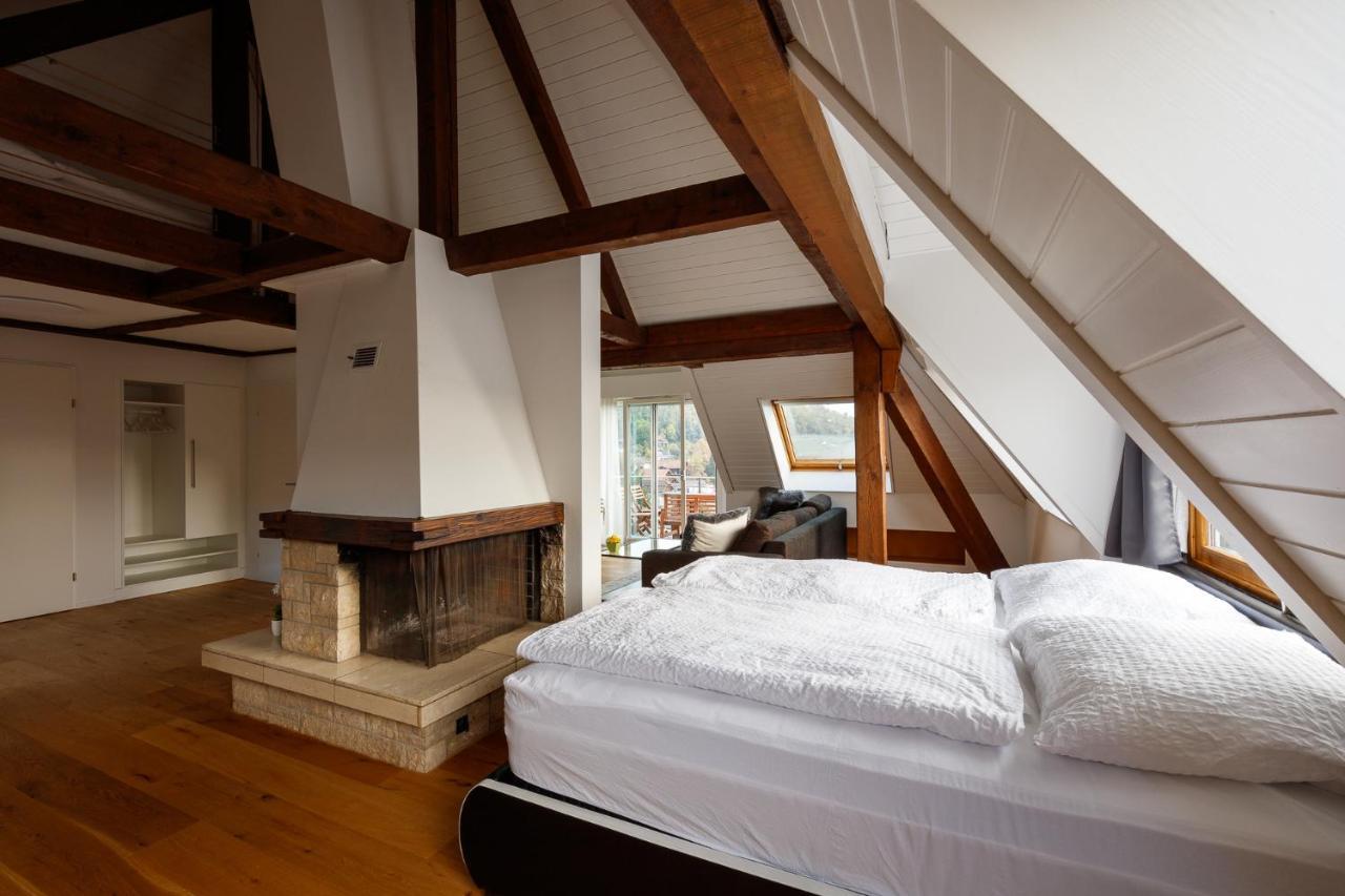 Berg & Berg Apartments - Spiez Self-Check-In Zewnętrze zdjęcie