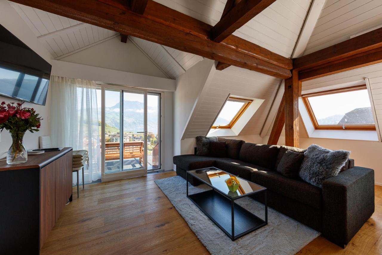 Berg & Berg Apartments - Spiez Self-Check-In Zewnętrze zdjęcie