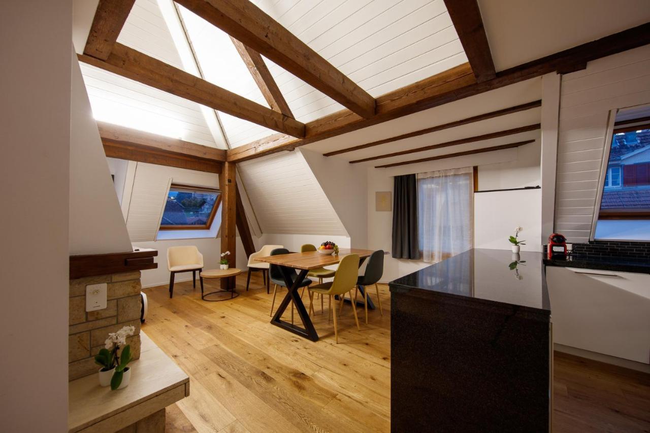 Berg & Berg Apartments - Spiez Self-Check-In Zewnętrze zdjęcie