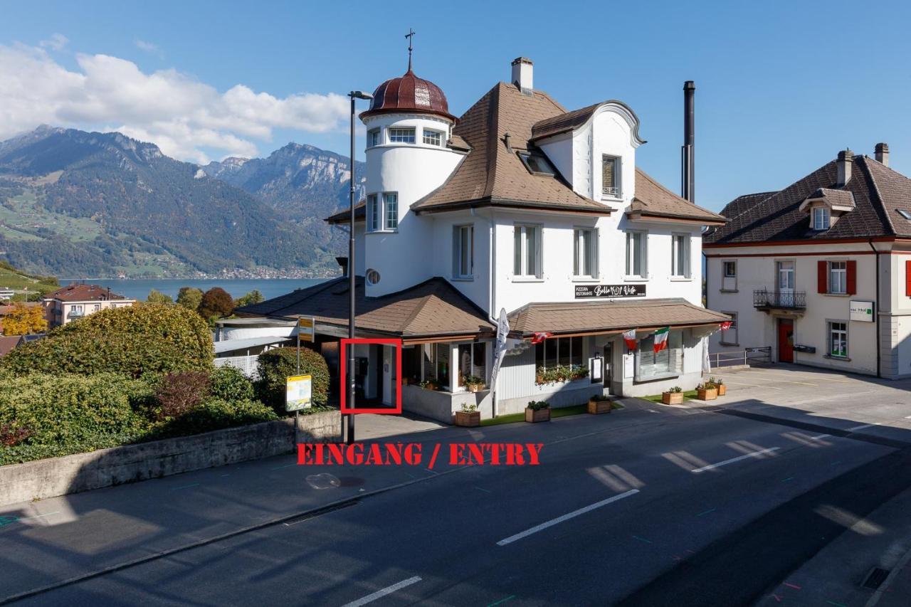 Berg & Berg Apartments - Spiez Self-Check-In Zewnętrze zdjęcie